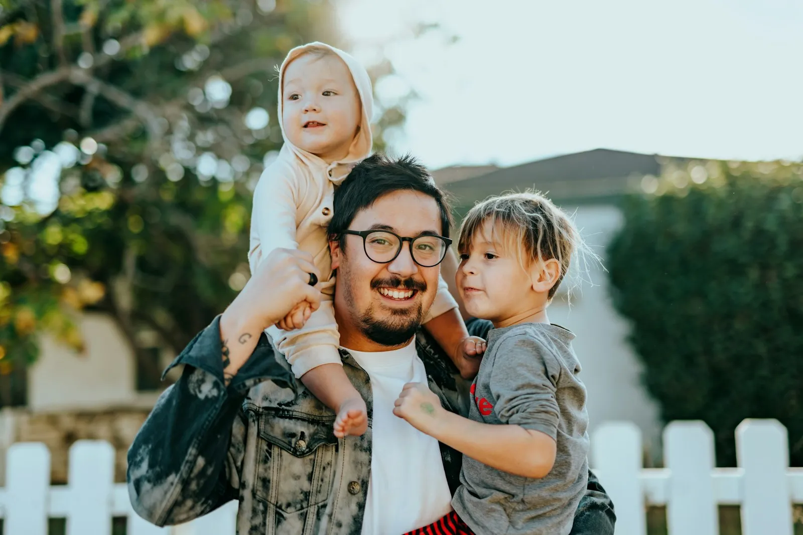 Family reuniting in UK after successful family visa application